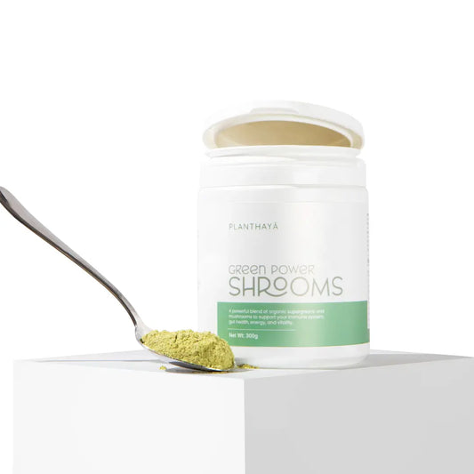 Green Power Shrooms | Super Greens with Functional Mushrooms