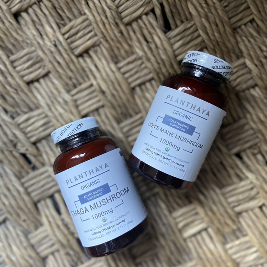 Lion's Mane & Chaga Mushroom | Combo Pack | Capsule Supplement