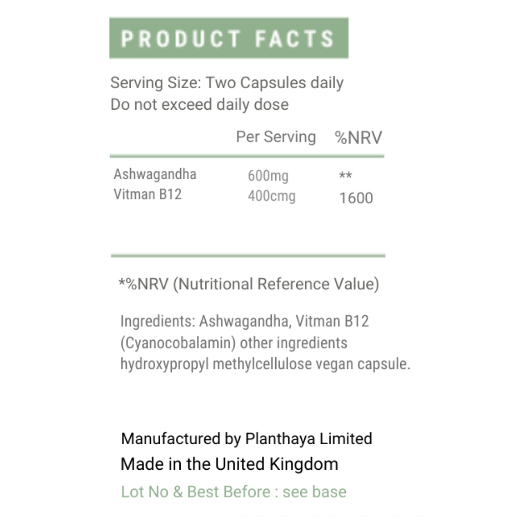Adapt | Ashwagandha with Vitamin B12